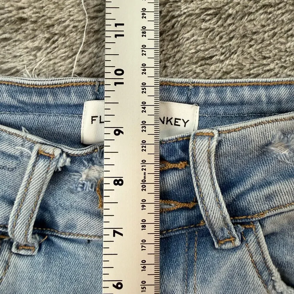 Flying Monkey Mid Rise Flare Jeans Women's 25